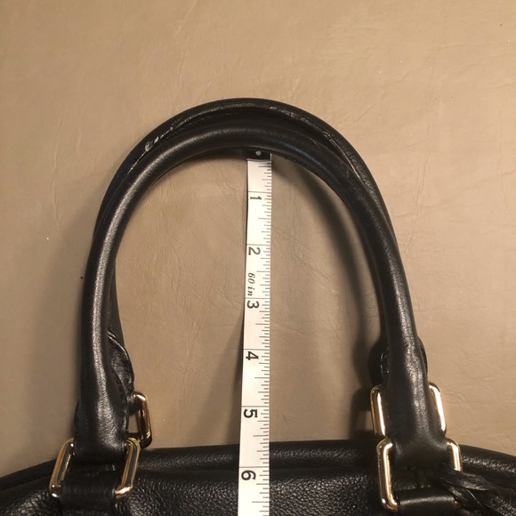 Black Leather Satchel - Picture 11 of 11